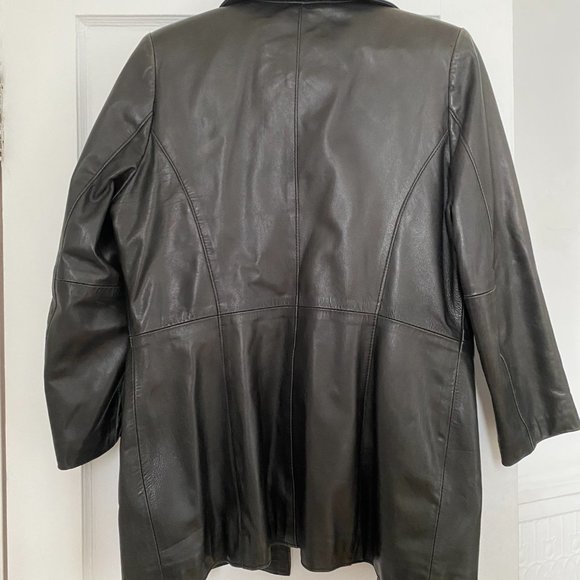 Vintage leather jacket - Picture 2 of 3